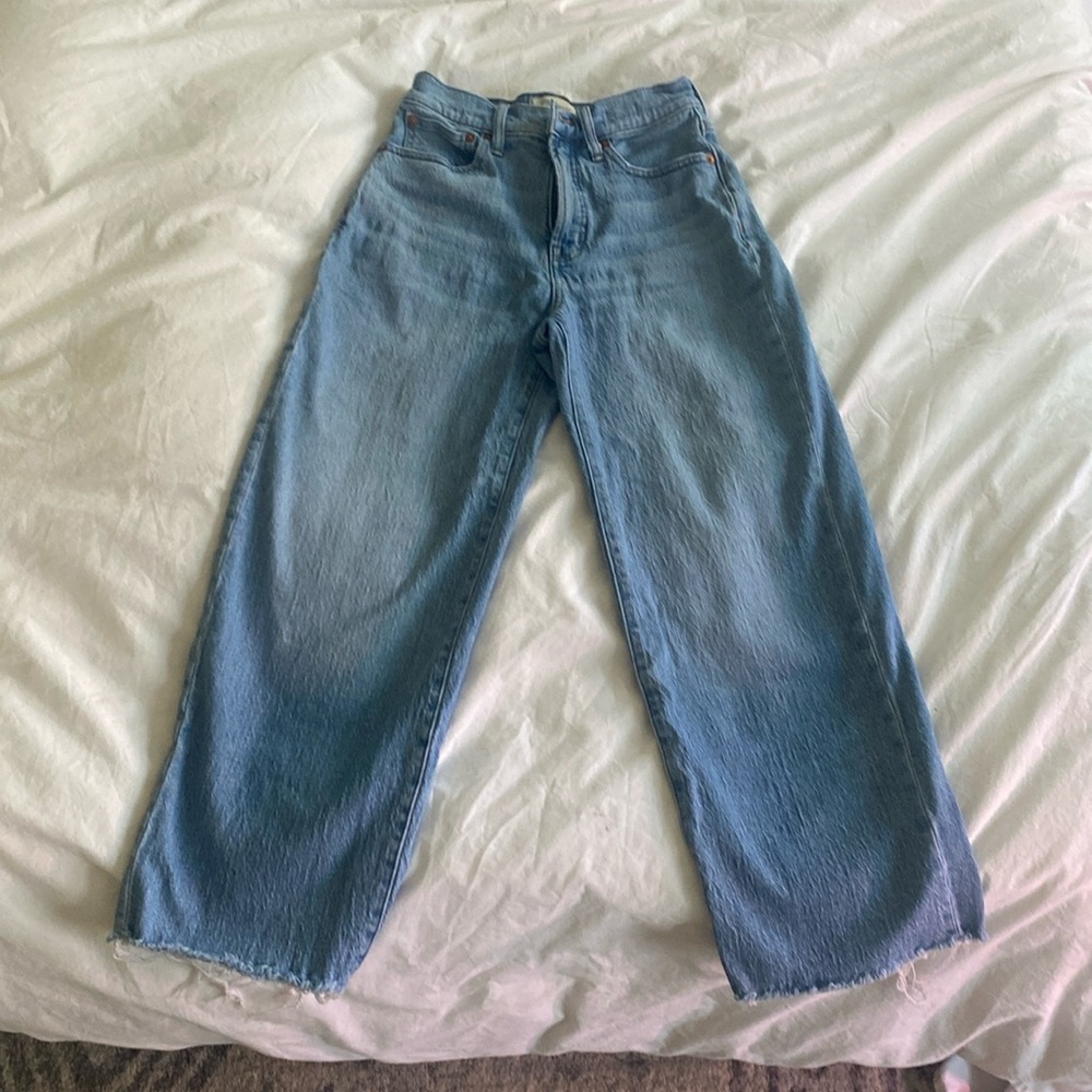 Madewell Perfect Vintage Wide-Leg Crop Jean